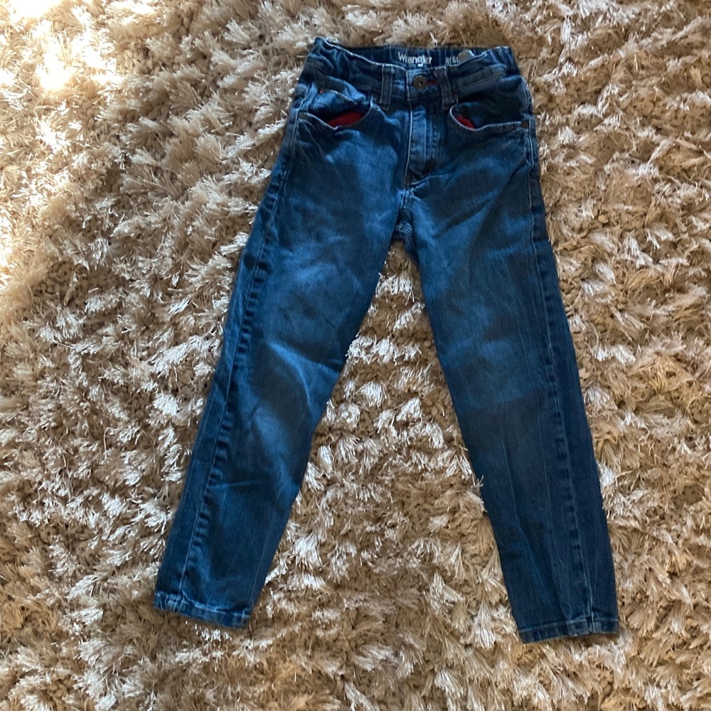 Wrangler boys Dark Blue Denim Jeans